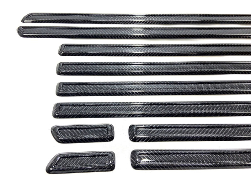 Carbon Fiber Brabus Side Moldings Trim Rocket G900 for Mercedes-Benz W463a W464